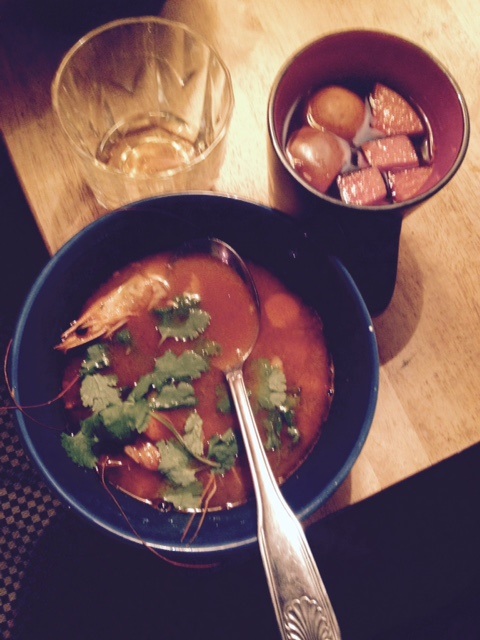Shrimp Soup (Caldo de camarones)