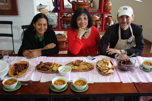 Raquel, Me and Chef Jan Birnbaum