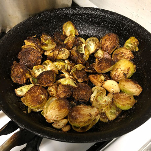 Crunchy Brussels Sprouts