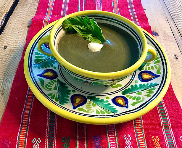 Huitlacoche Soup (Caldo de huitlacoche)