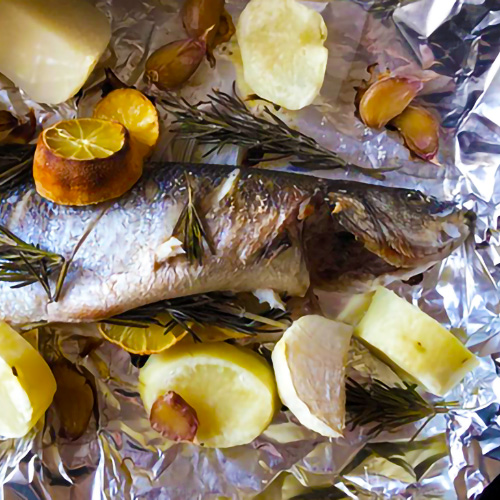 Roasted Fish