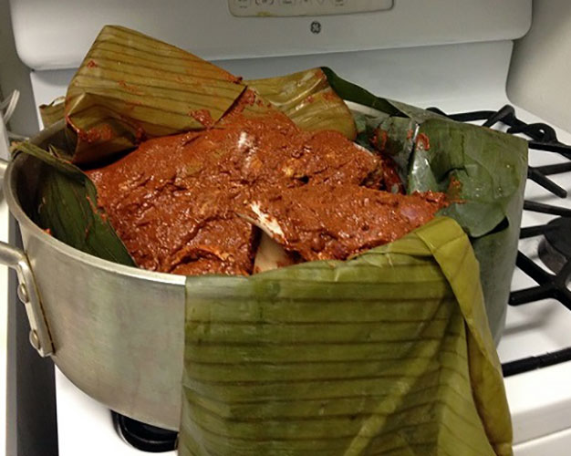 Slow-cooked Pork Yucatán-style (Cochinita pibil)